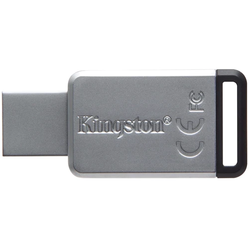USB-флешка Kingston 128GB DataTraveler 50 USB 3.0 Metal/Black (DT50/128GB): Максимальная скорость чтения, МБ/с 110