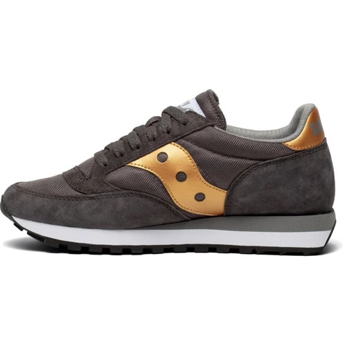 Кроссовки Saucony Jazz 81 (60539-18s) 37 (7) темно-серые натуральная замша всесезон: Материал верха Текстиль, Натуральная замша