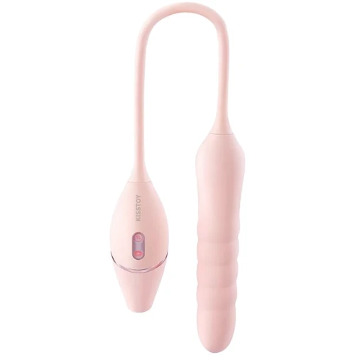 Пульсатор с вакуумным стимулятором KissToy Cathy III Pink
