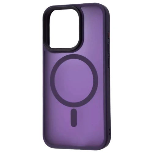 Чехол для iPhone WAVE Matte Insane Case with MagSafe Deep Purple for iPhone 15 Pro