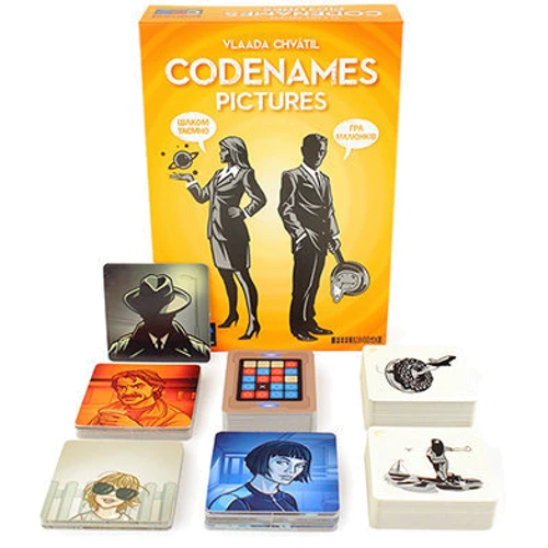 Настольная игра Feelindigo Кодовые имена: Изображения (UA) Codenames: Pictures (UA) (FI17005): Вид для веселой компании
