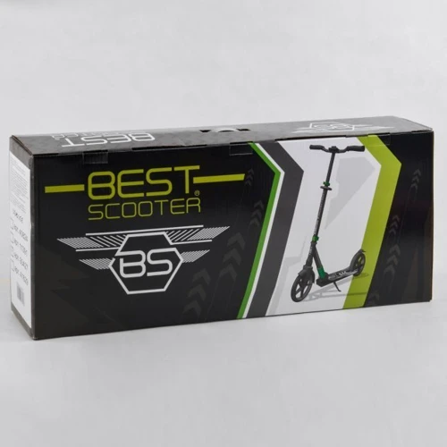 Самокат алюминиевый Best Scooter серый (41629): Количество колес 2