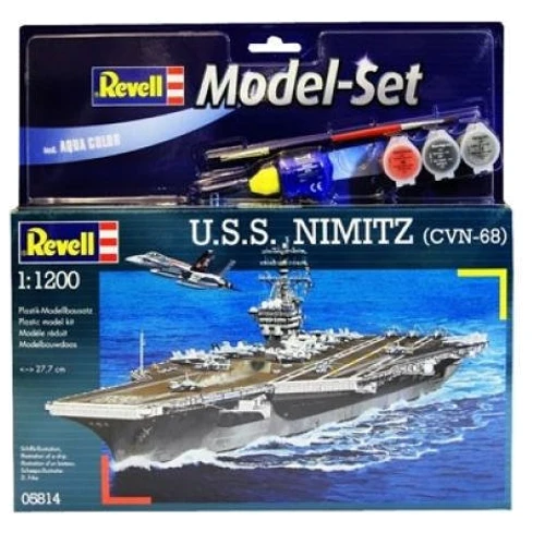 Подарочный набор Revell с кораблем Nimitz (CVN-68) (RV65814)