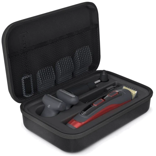 Машинка для стрижки (триммер) Rowenta TN9400F4: Особенности Беспроводной, Влажная очистка, С насадками, Индикатор заряда