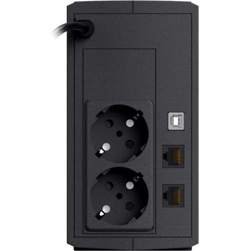 nJoy KEEN 800VA USB (UPLI-LI080KU-CG01B): Кількість Euro-розеток, шт 2
