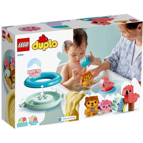 Конструктор LEGO DUPLO Веселое купание: Плавающий остров с животными (10966): Серия DUPLO