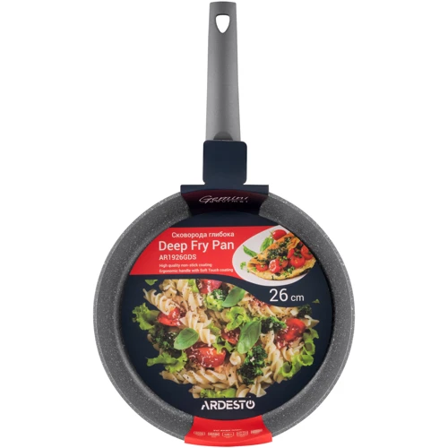 Сковорода Ardesto Gemini Gourmet Apulia 26 см (AR1926GDS): Антипригарне покриття Pfluon