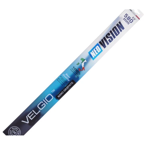 Двірник безкаркасний Velgio Neo Vision 23/580 мм 81580: Конструкція безкаркасні