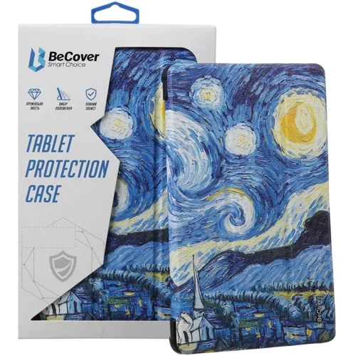 Аксессуар для планшетных ПК BeCover Smart Case Night for Xiaomi Poco Pad (711575): Цвет рисунок