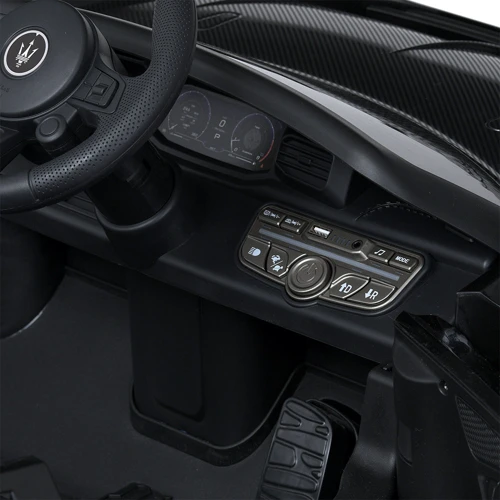 Детский электромобиль Bambi Maserati черный (M 5105EBLR-2)