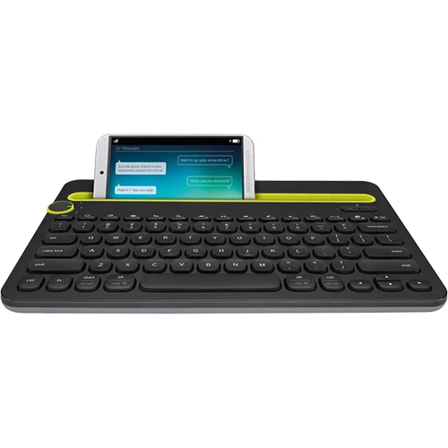 Клавіатура Logitech Bluetooth Multi-Device Keyboard K480 Black (920-006368): Тип клавіатури компактна