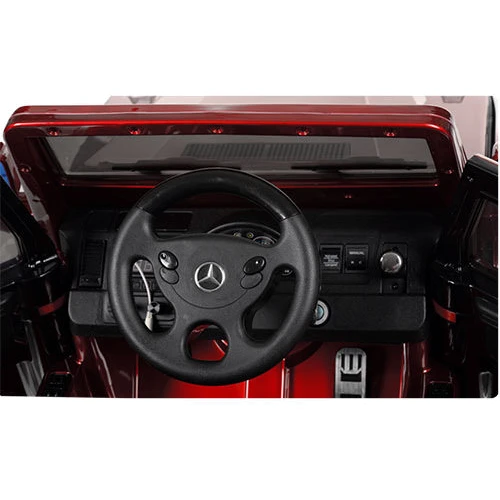 Электромобиль Bambi Mercedes G55 Красный (кожа) (ELRS-3): Максимальная скорость, км/ч 7