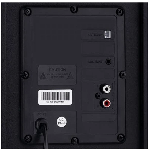 Акустическая система Gemix SB-130X Black: Диапазон воспроизводимых частот 20-20000 Гц