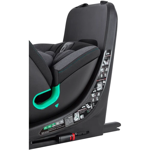 Автокресло Carrello Sirius CRL-8808 Absolute Black i-Size 40-150 см ISOFIX с поворотом: Группа 0/1/2/3 (с рождения до 36 кг)