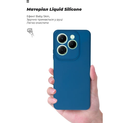 Чохол для телефона ArmorStandart ICON Case Camera cover Dark Blue для Infinix Hot 40 (ARM79056)