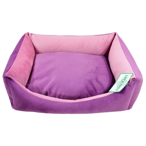 Лежак Luсky Pet Ліра-new №3 бузково-рожевий 60х80х20 см (555083): Тип Лежак