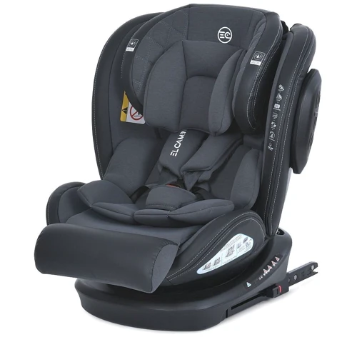 Автокресло El Camino Evolution 2 360 ME 1045 ISOFIX 0-36 кг melange gray (ME 1045 melange gray)