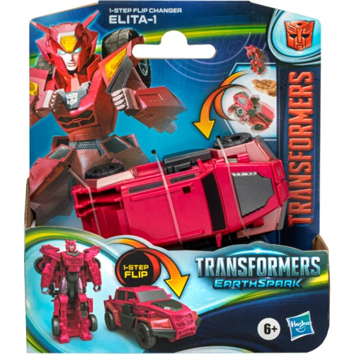 Фигурка Трансформер HASBRO TRANSFORMERS серии Трансформеры: Новая искра F8662 EARTHSPARK 1 STEP FLIP ELITA 1 (F6229_F8662): Тип игрушки Робот-автомобиль