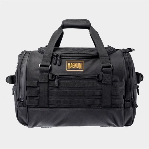 Спортивна сумка Magnum Yak 55-Black/Orange чорна (5902786101399)