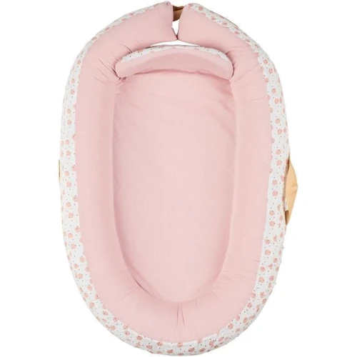 Кокон для сна с ограничителем Voksi Baby Nest Premium Roose Moon розовый (11005053-Rose) фото 4