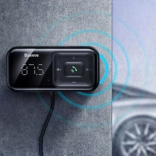 Зарядное устройство Baseus Car Charger 2хUSB T Shaped S-16 Car Bluetooth MP3 Player Black (CCMT000201) фото 12