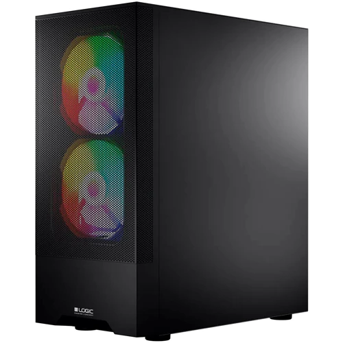 Корпус Logic concept ARYA MESH+GLASS ARGB fans 2x140mm+1x120mm BLACK (AT-ARYA-10-000000-0002): Форм-фактор материнской платы ATX / Micro-ATX / Mini-ITX