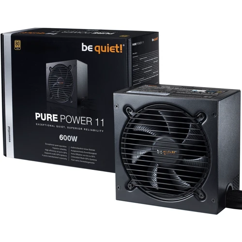 Блок питания be quiet! Pure Power 11 600W (BN294): Модульные (съемные) кабеля ATX, EPS