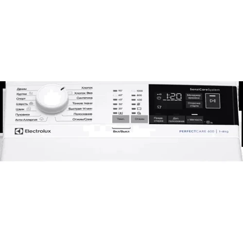 Стиральная машина Electrolux EW6T4R062: Тип загрузки вертикальная