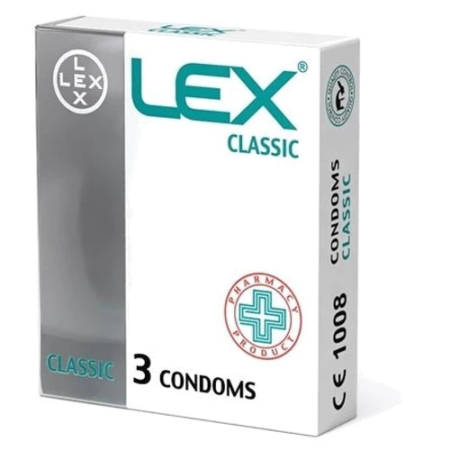 Презервативы LEX Classic 3 шт: Тип Классические
