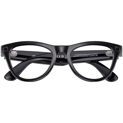 Смарт-окуляри Ray-Ban Meta Skyler Standard Shiny Black - Transition Clear/Amethyst size M (RW4010 601/CH 52-20) фото 5