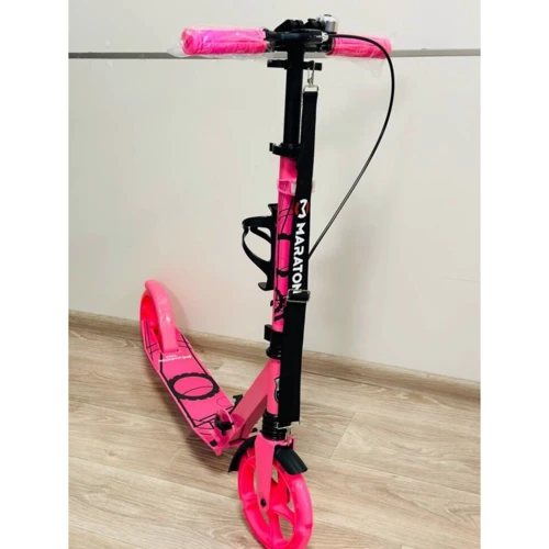 Самокат Maraton Rider Light Wheel розовый: Тип тормоза ножной