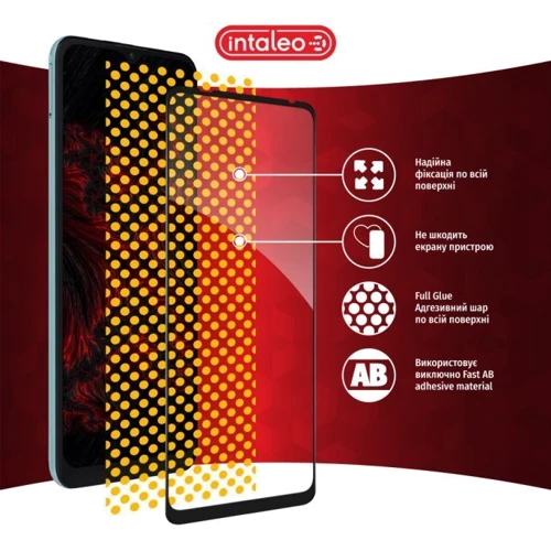 Аксессуар для смартфона Intaleo Tempered Glass Full Glue Black for Motorola Moto E20 фото 6