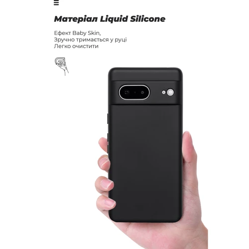 Чехол для телефонов ArmorStandart ICON Case Camera cover Black for Google Pixel 7 (ARM84121) фото 7
