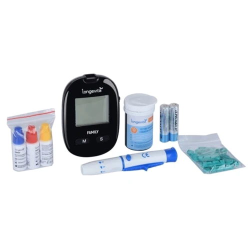 Глюкометр LONGEVITA Family Система для измерения глюкозы в крови