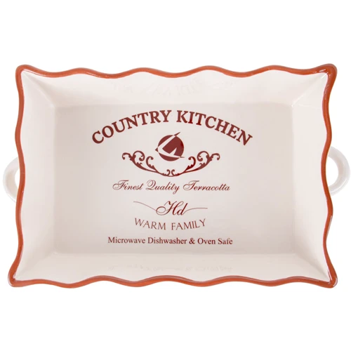 Блюдо для запекания Lefard Country Kitchen 29x18.5x6 см (940-297): Материал Керамика