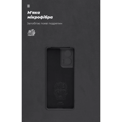 Чехол для телефонов ArmorStandart ICON Case Camera cover Black for Motorola Edge 50 Fusion (ARM77301) фото 6