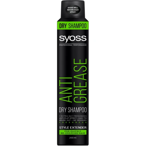 Schwarzkopf SYOSS Anti-Grease Dry Shampoo 200 ml Сухой шампунь для жирных волос