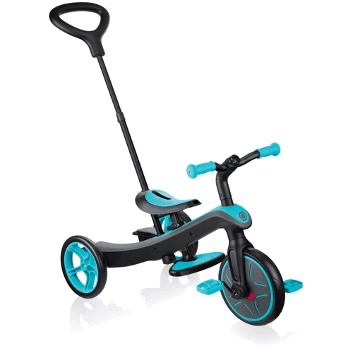 Велосипед Globber Explorer Trike 4в1 бирюзовый (632-105-3): Рекомендуемый возраст от 1 года