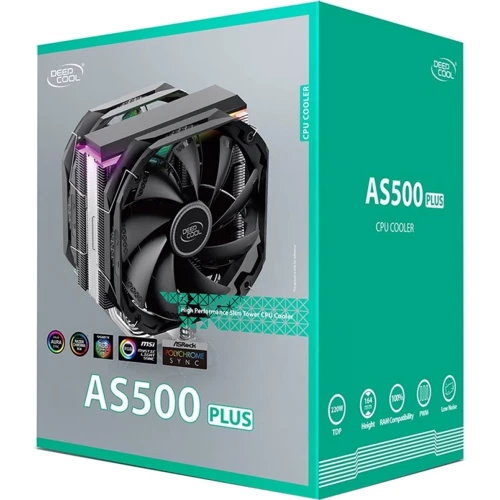 Кулер Deepcool AS500 PLUS (R-AS500-BKNLMP-G) фото 9
