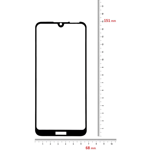 Аксессуар для смартфона BeCover Tempered Glass Black for Huawei Y6s 2019 (704676)