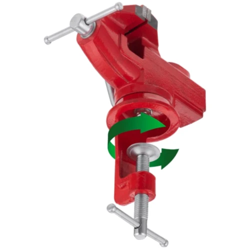 Тиски слюсарні поворотні Intertool HT-0054 фото 3