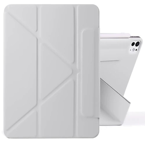 Аксессуар для iPad BeCover Ultra Slim Origami Magnetic with Pencil mount Gray for iPad Pro 11 2024 M4 (712962): Тип аксессуара чехол
