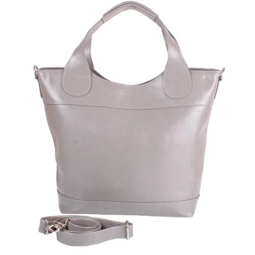 Женская сумка тоут Laskara серая (LK-DD218-grey)