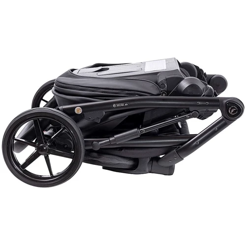 Коляска 2 в 1 Adamex Mobi Air Thermo New ECO SA-2 черный (681096) фото 7