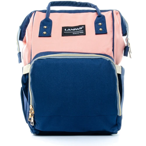Жіночий рюкзак для мам Lanpad синій (32345 blue rose): Виробник Lanpad
