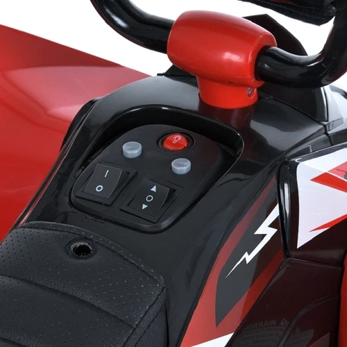 Детский электромобиль Bambi Квадроцикл красный (M 6059EL-3)