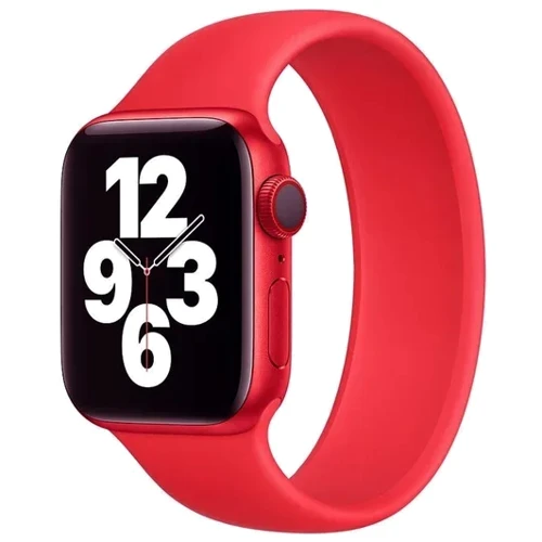 COTEetCI W58 Liquid Silicone Band Red (WH5301-RD-160) for Apple Watch 42/44/45/46/49mm