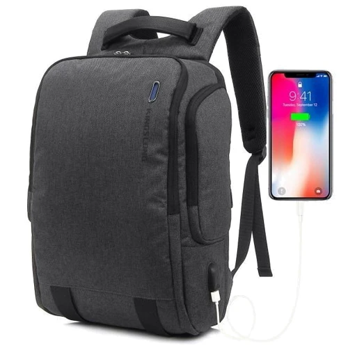 Kingslong Backpack Grey (KLB180802A008) for MacBook 15": Тип аксессуара рюкзак