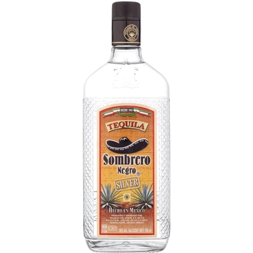 Текила Sombrero Negro Silver 0.7 л (BWQ6114)
