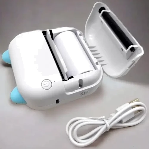 Портативний термопринтер Mic Mini Printer, блакитний (M5): Тип принтер